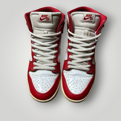 Nike Dunk SB Pro High "Future Court Red" Patent Leather Retro 2017