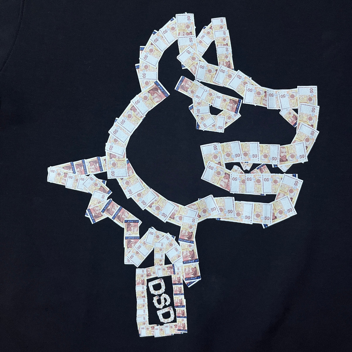 Shunaka DSD Heavy Cotton Graphic T-Shirt