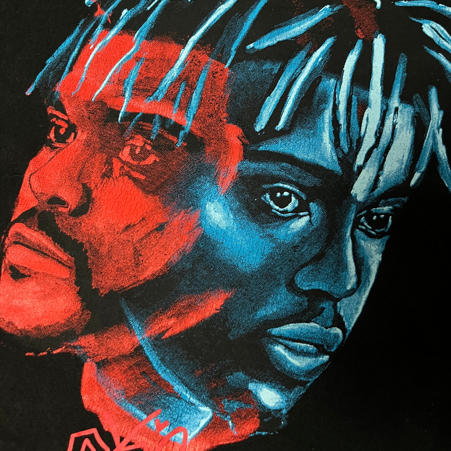 VLONE x Juice Wrld x The Weeknd Heavy Cotton Graphic T-Shirt (Replica)
