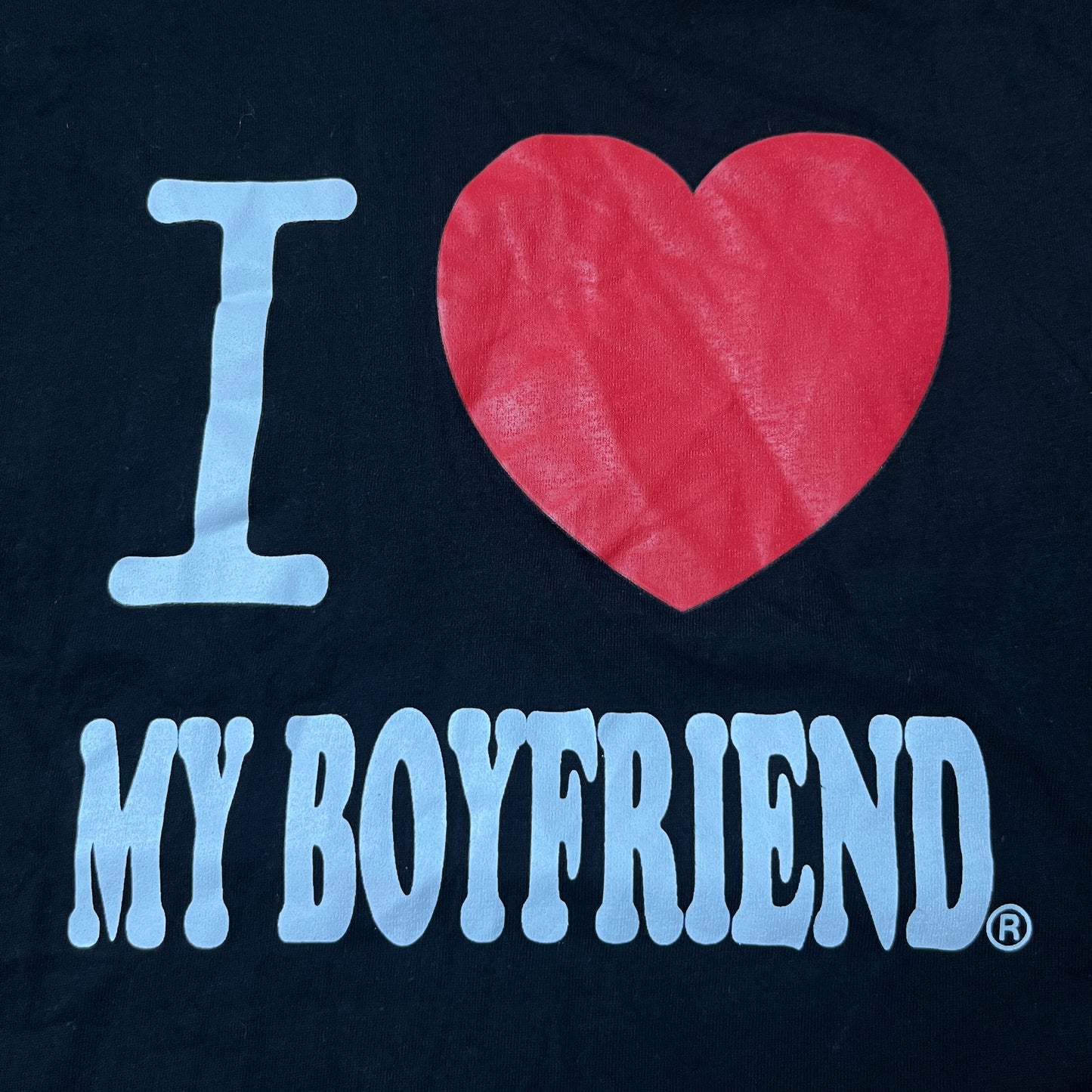 "I Love My Boyfriend" Graphic T-Shirt