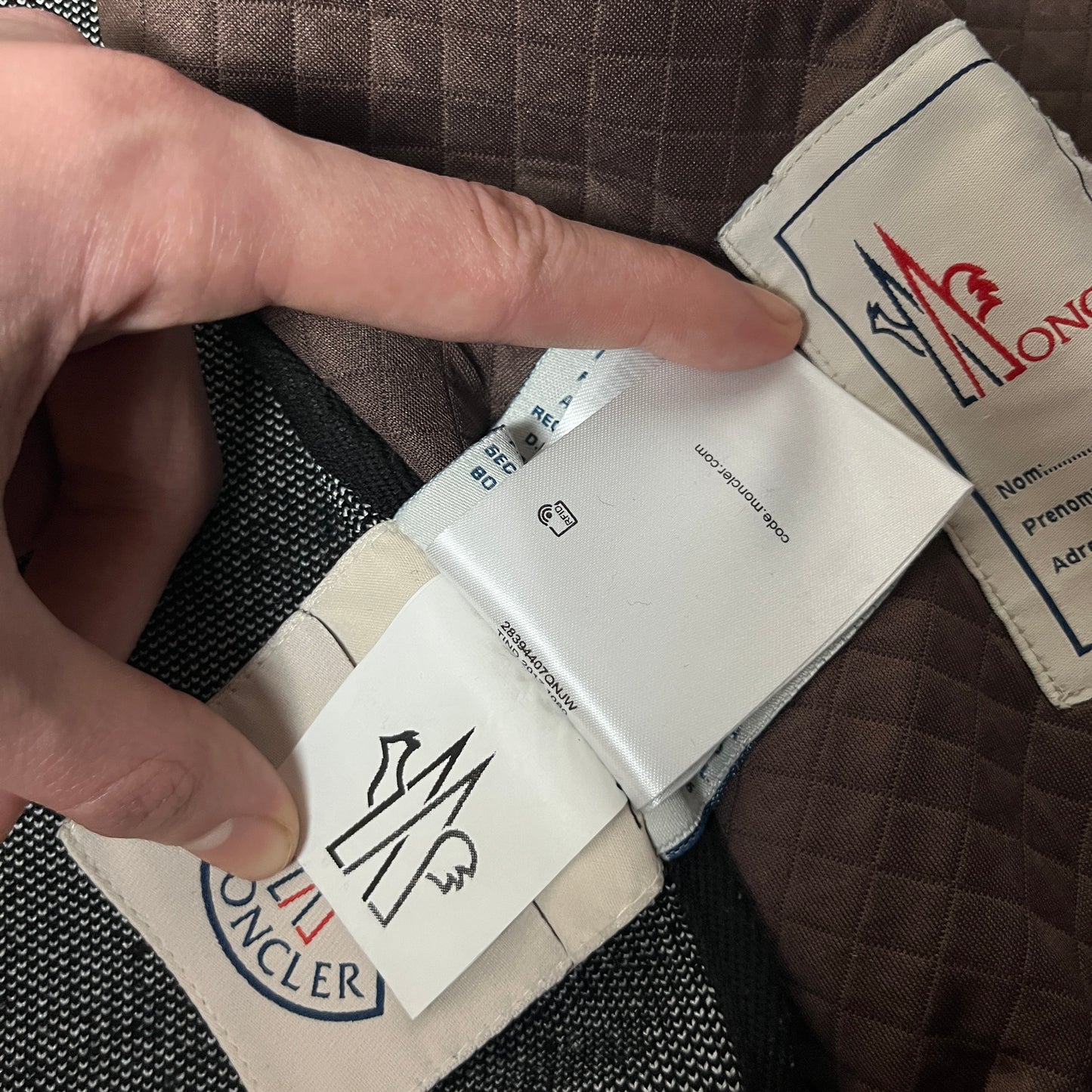 Moncler "MAGLIA TRICOT CARDIGAN" Jacket