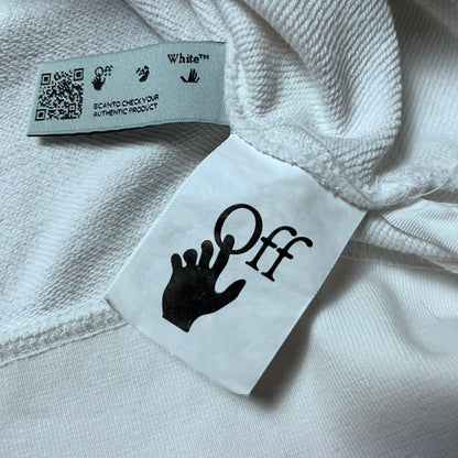 "OFF-WHITE" Marker Heavy Cotton Geaphic Hoodie (Replica)