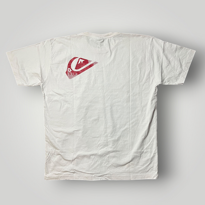 Quiksilver Vintage 2000's Y2K Hip-Hop Heavy Cotton Graphic T-Shirt