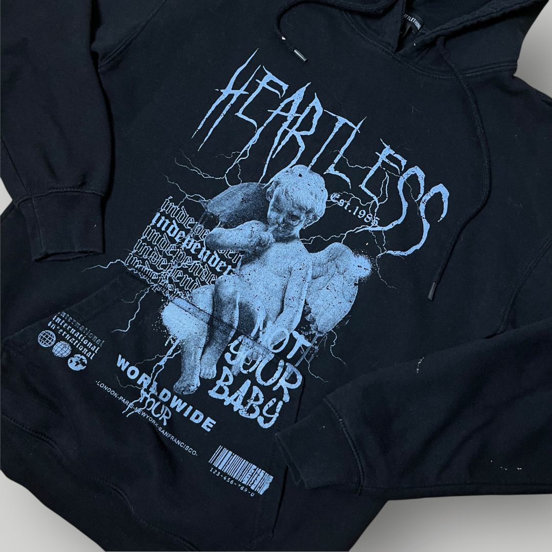 Heartless Y2K Graphic Hoodie