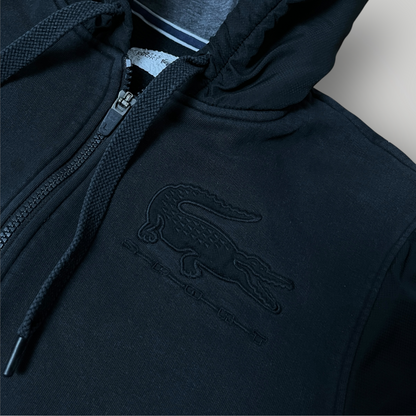 Lacoste Zip-Up Heavy Cotton Hoodie
