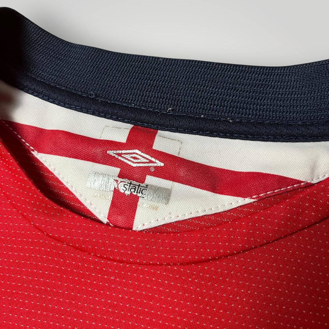 Umbro England 2004/2006 Away #9 Rooney Football Jersey T-Shirt