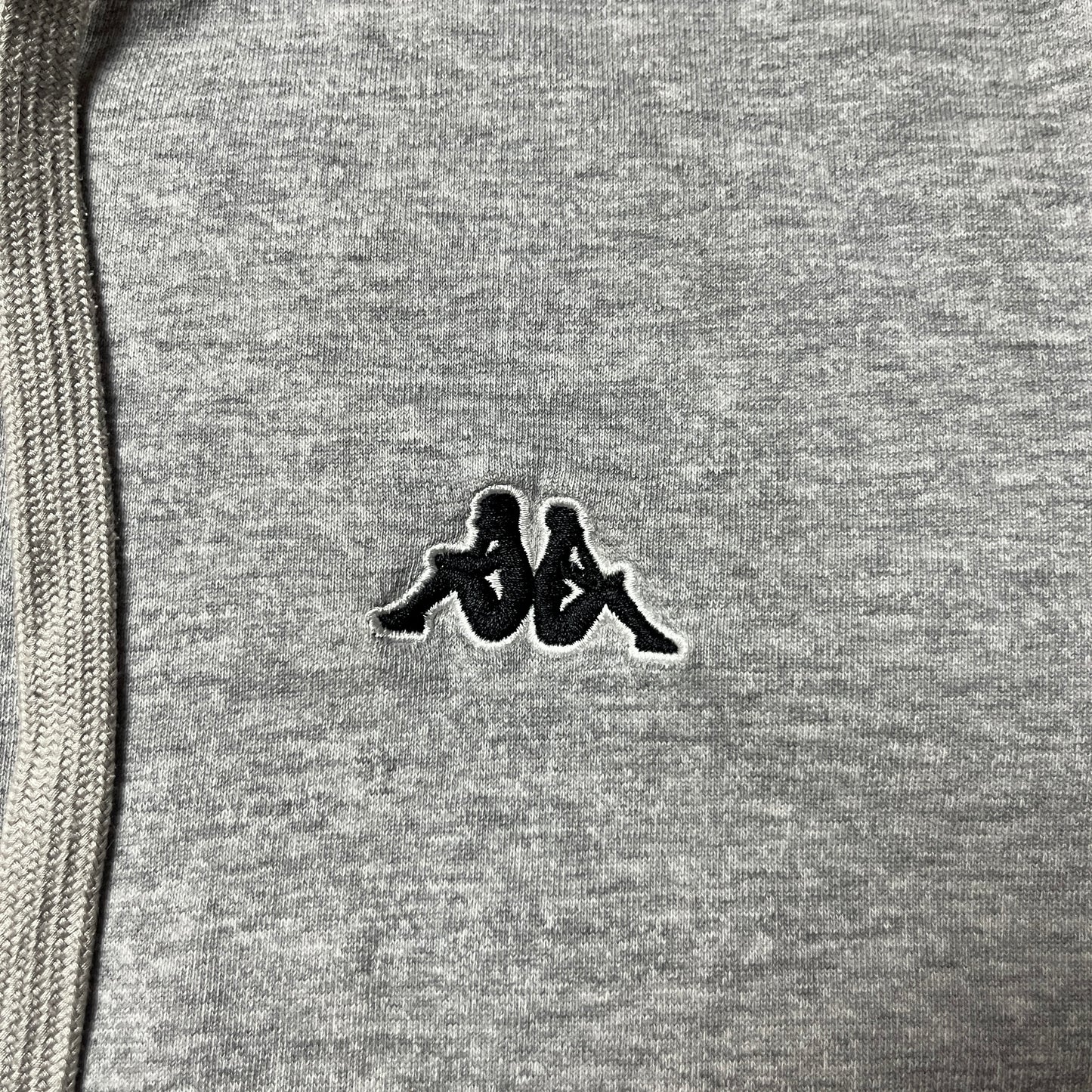 Kappa Grey Zip-Up Hoodie