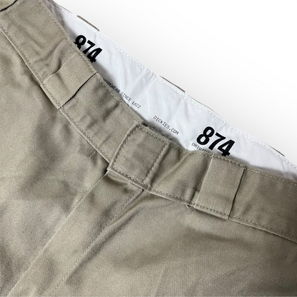 Dickies "874 Original Fit" Cream Chino Pants