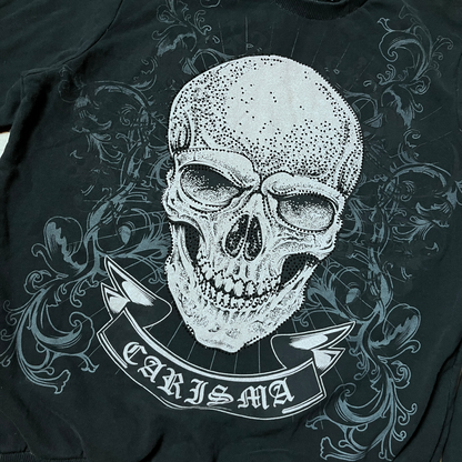 Charisma Y2K Graphic Long Sleeve Sweatshirt Crewneck