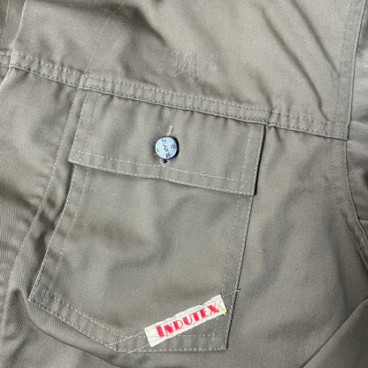 Cropped Boxy Trucker Jacket Light Brown