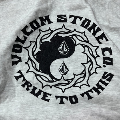 Volcom "Watanie" Heavy Cotton Boxy Y2K Skater Graphic Hoodie