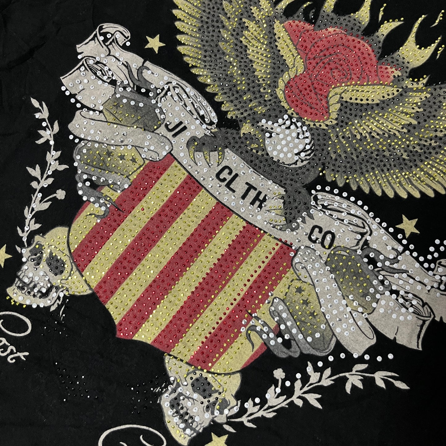 Jack & Jones Ed Hardy Style Y2K Graphic T-Shirt