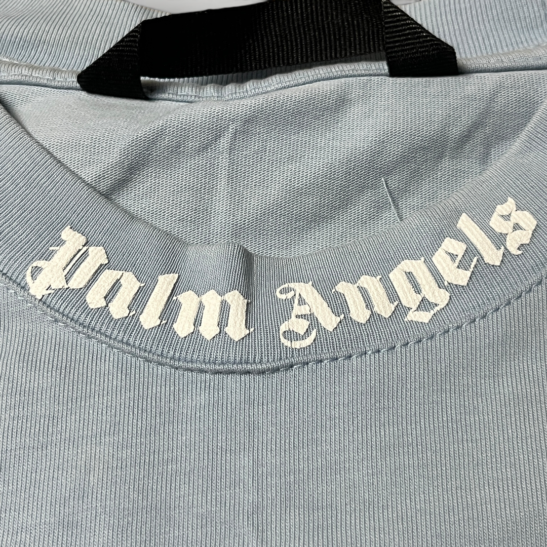 Palm Angels Classic Logo Oversized 2021 Heavy Cotton T-Shirt (Replica)