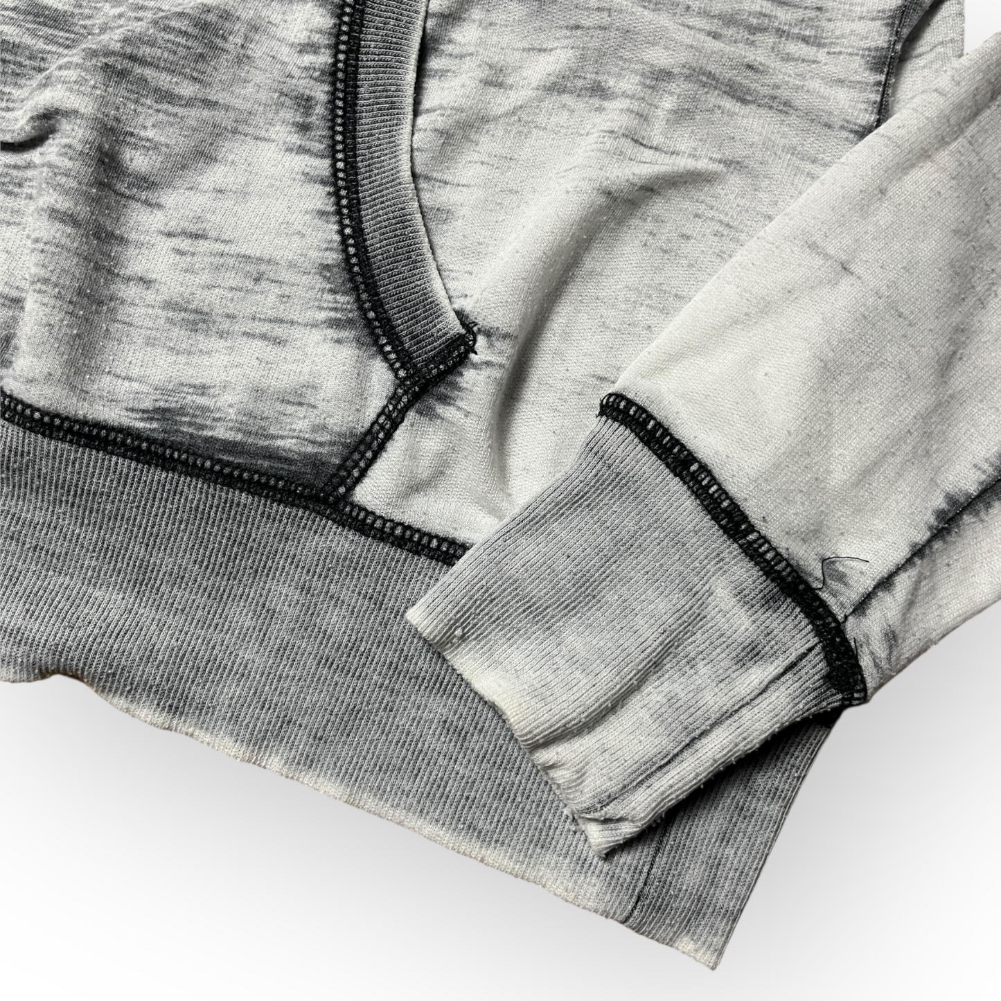 ECKO UNLTD Y2K Faded Stone Wash Graphic Hoodie (Дамско)