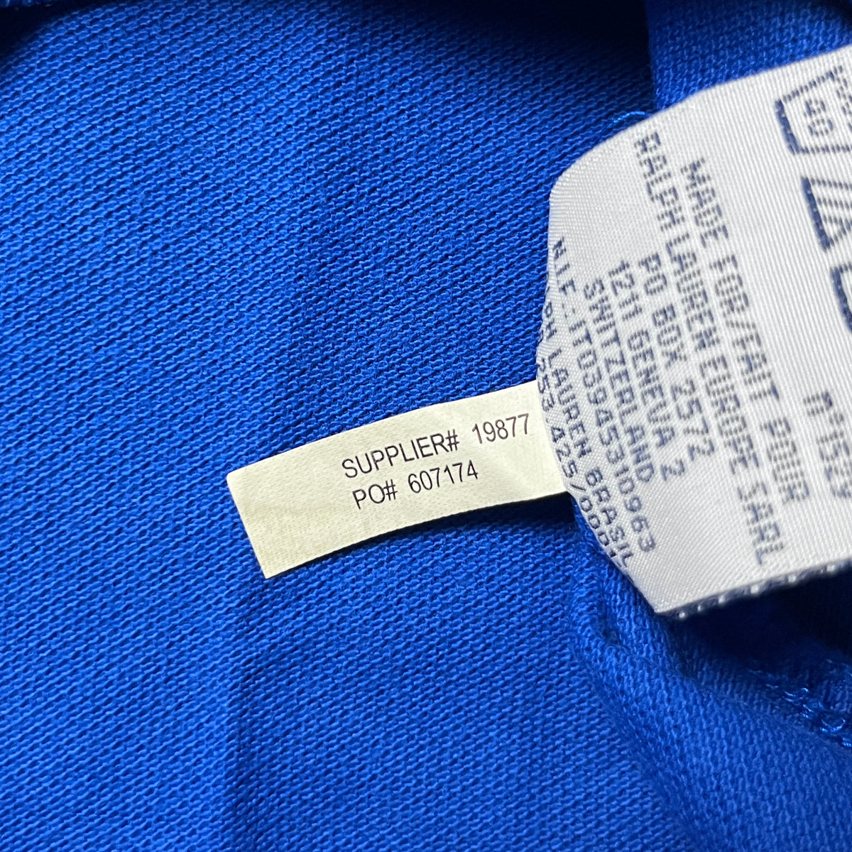 Polo Ralph Lauren Vintage 2000's Dual Match Big Pony Y2K Long Sleeve Shirt