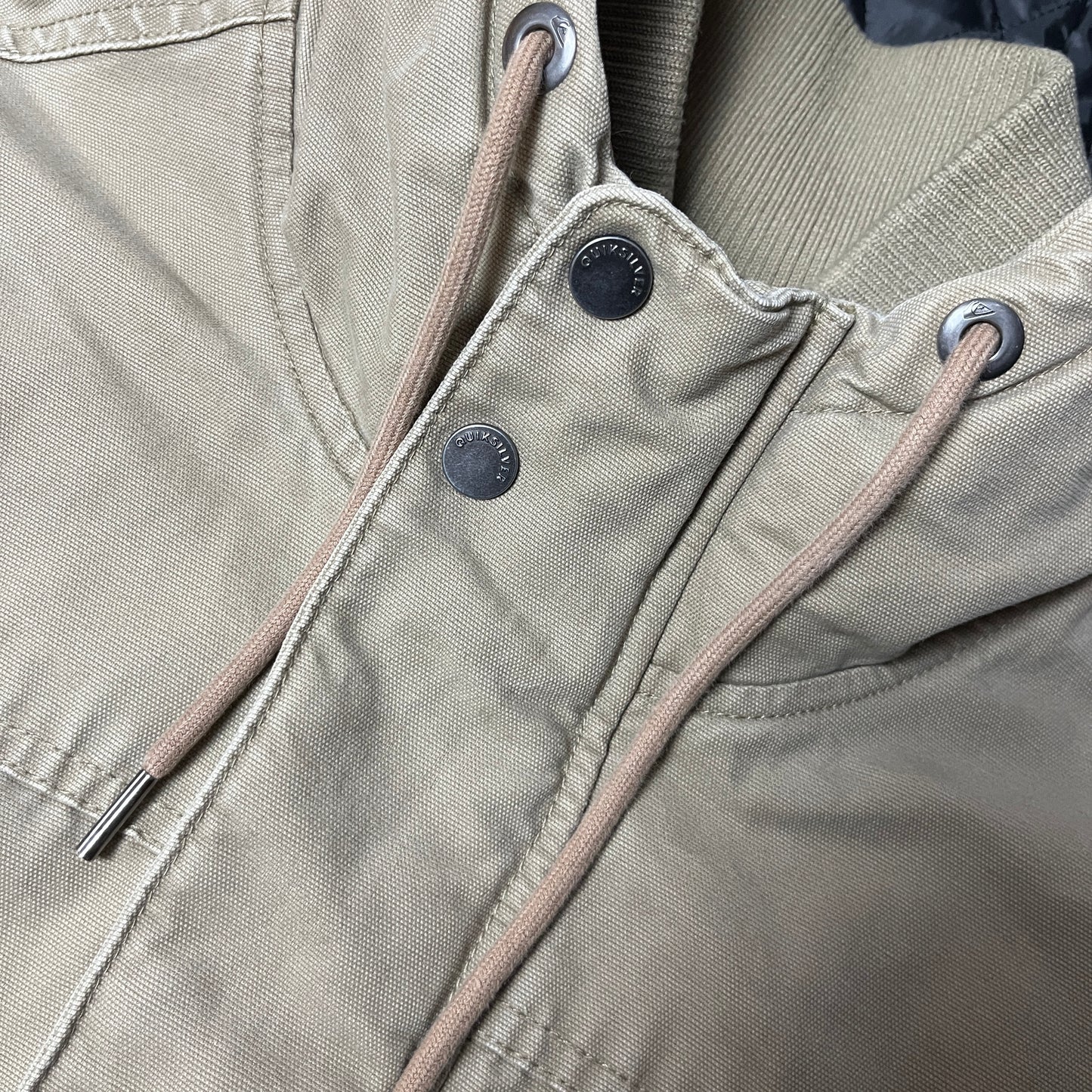 Quiksilver Canvas Carhartt Detroit Style Trucker Jacket