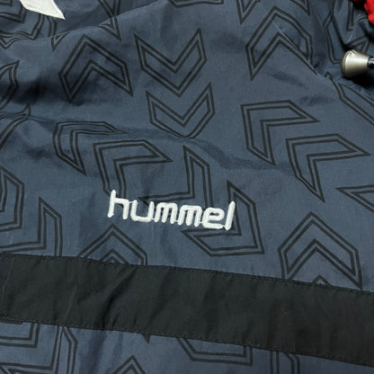 Hummel Vintage Y2K Hip-Hop Oversized Baggy Boxy Windbreaker Jacket