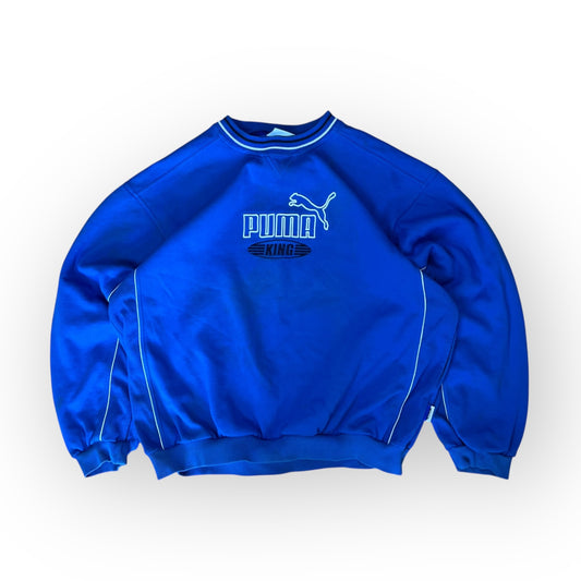 Puma King Vintage 90’s Oversized Boxy Heavy Cotton Sweatshirt Crewneck