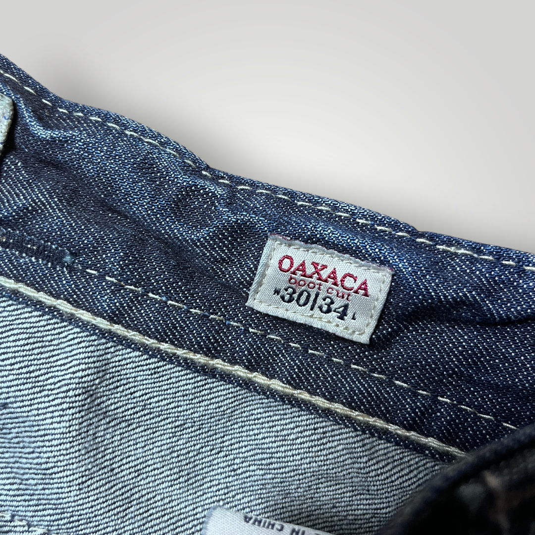 MEK Denim Vintage 2000's Y2K  Distressed Bootcut Jeans