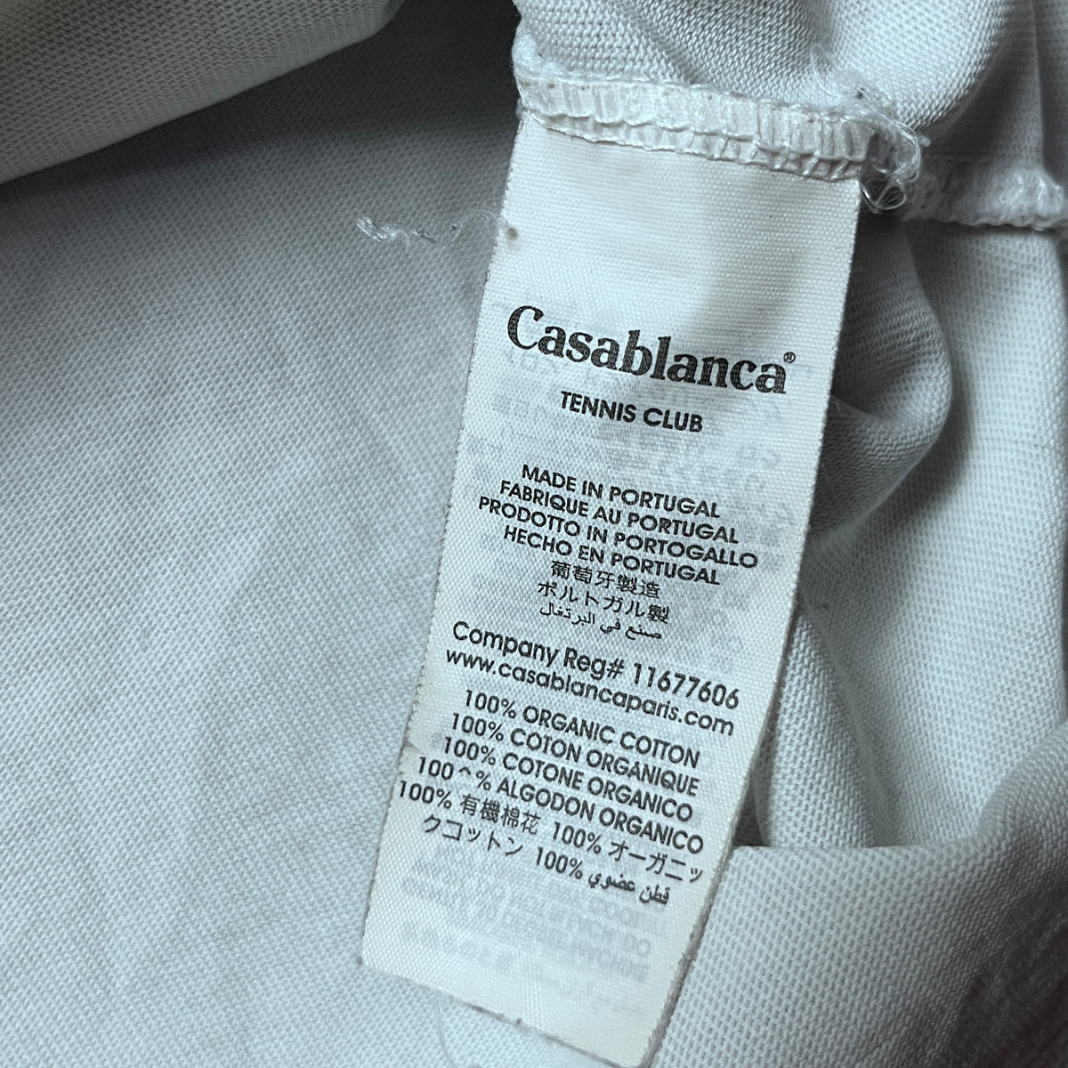Casablanca Avenida Heavy Cotton Graphic T-Shirt (Replica)