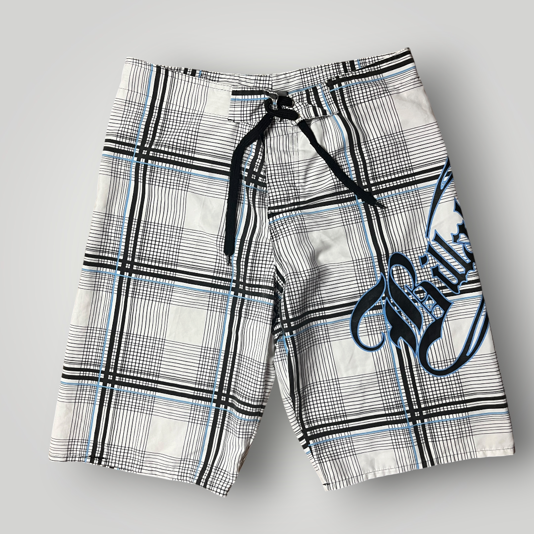 Billabong Y2K Plaid Board Shorts