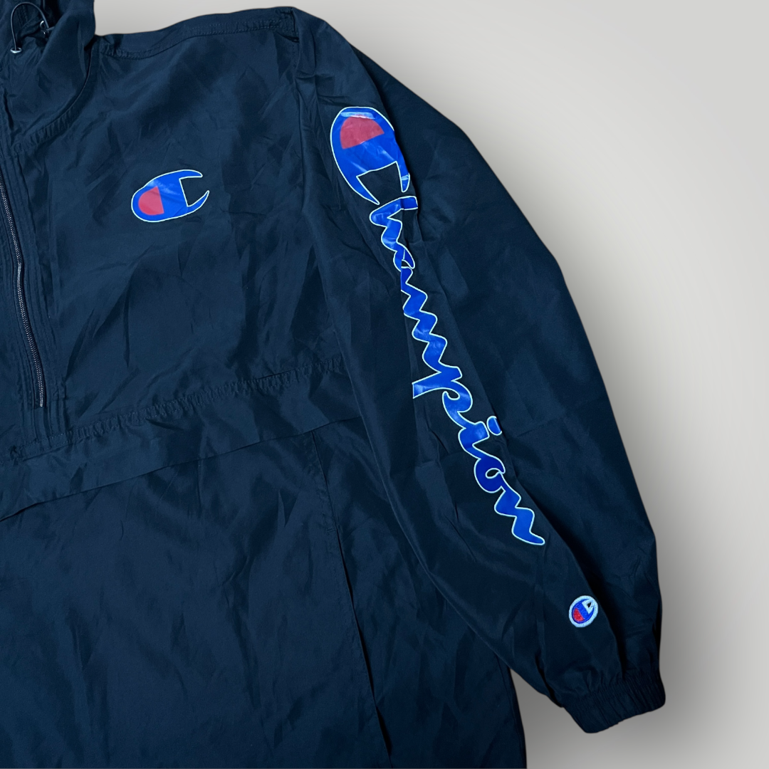 Champion Hooded Anorak Winbreaker Jacket