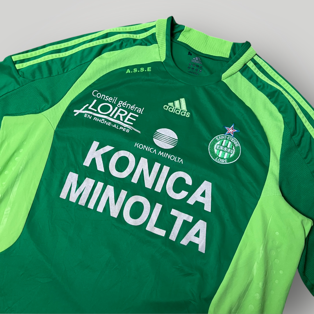 Adidas Saint Etienne 2008-2009 Home Football Jersey T-Shirt