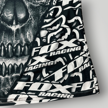FOX Racing Y2K Fighter Goth Graphic All Over Print T-Shirt