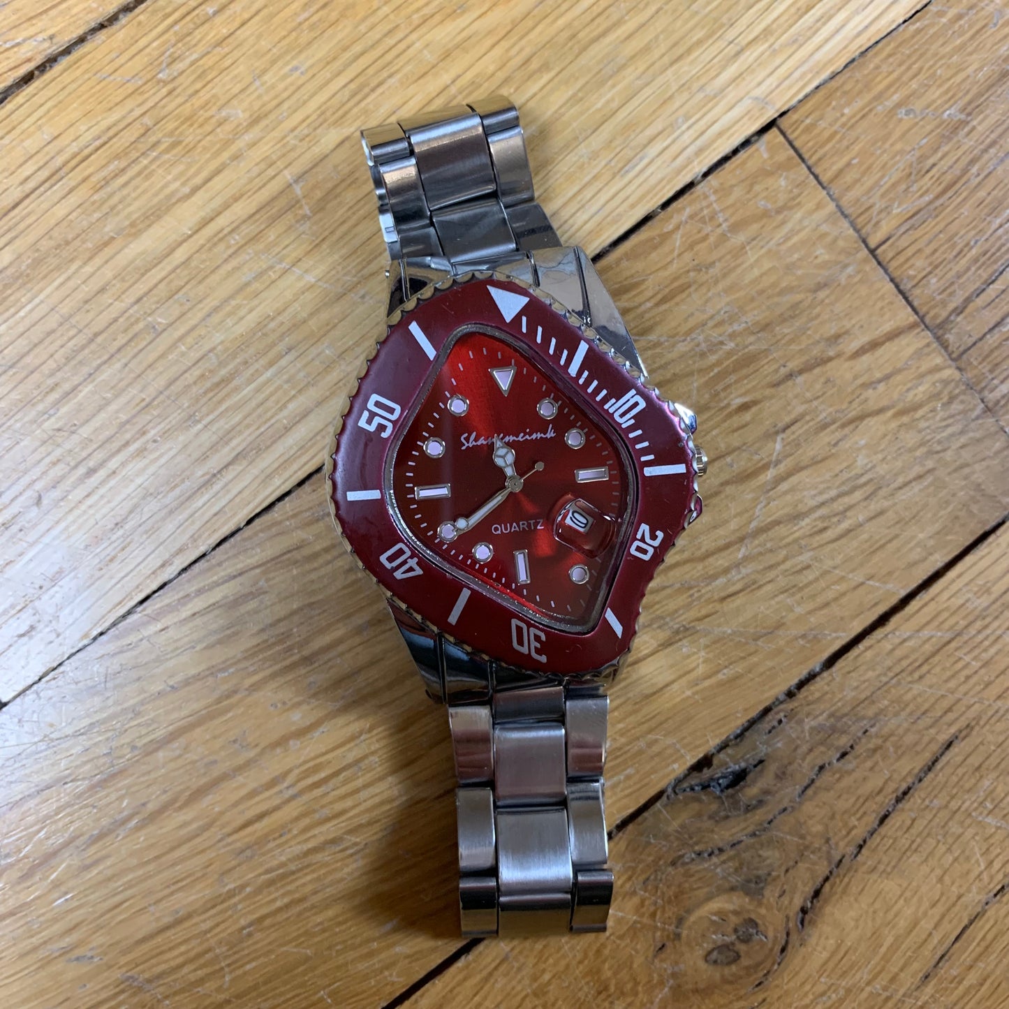 Y2K Twisted Royal Red Watch