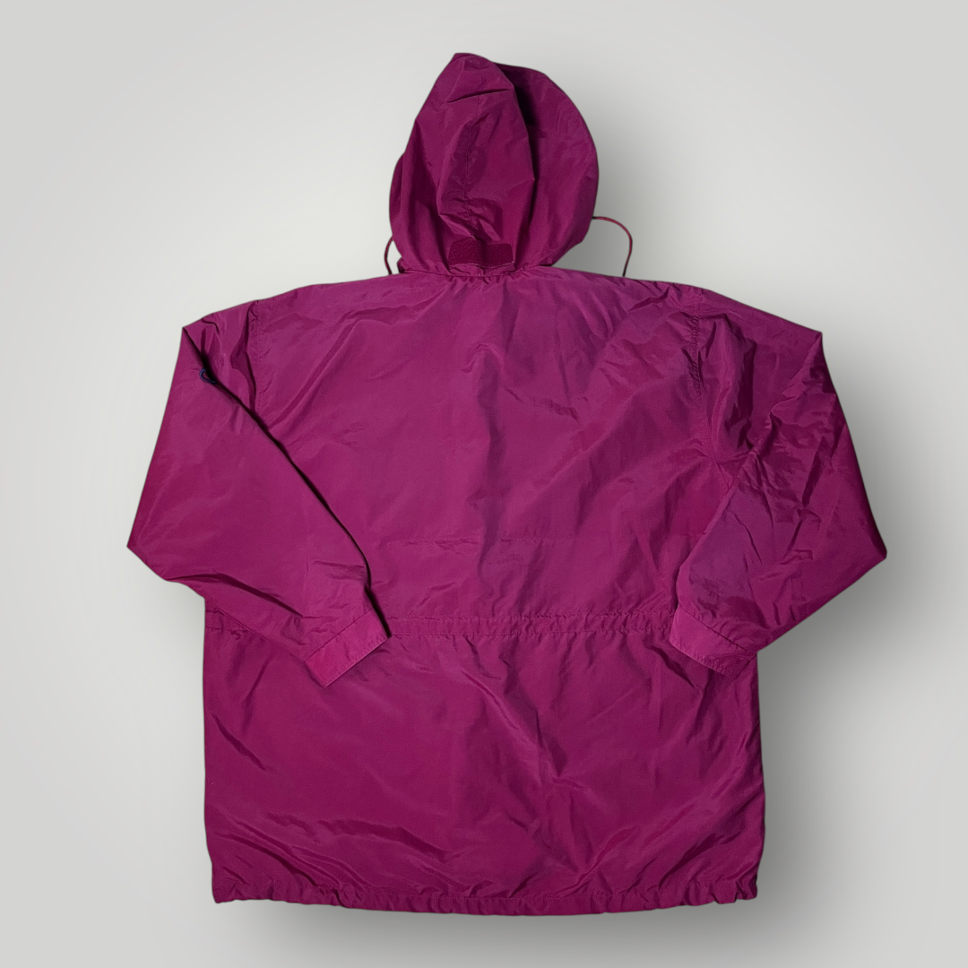 Champion Vintage 90's Hooded Raincoat Windbreaker Jacket