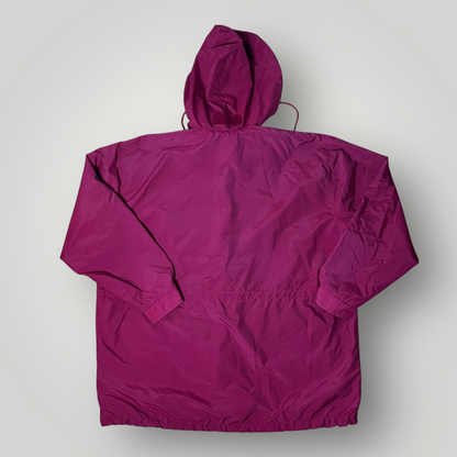 Champion Vintage 90's Hooded Raincoat Windbreaker Jacket