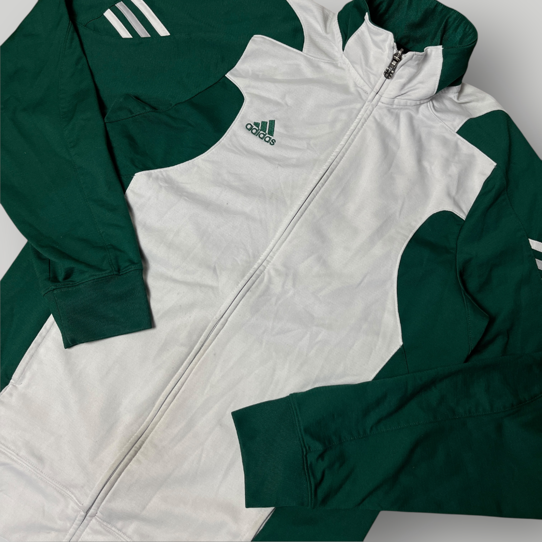Adidas Sport Track Zip-Up Fleece Jacket