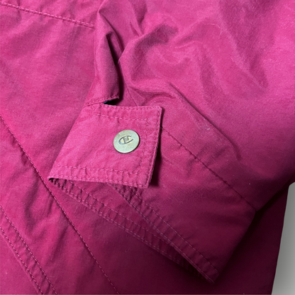 Champion Vintage 90's Hooded Raincoat Windbreaker Jacket