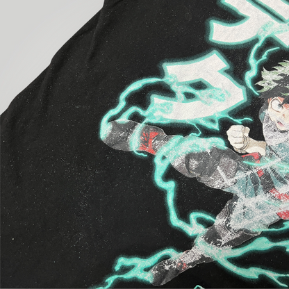 My Hero Academia Decu Electric Charged Kanji Attack Anime Graphic T-Shirt