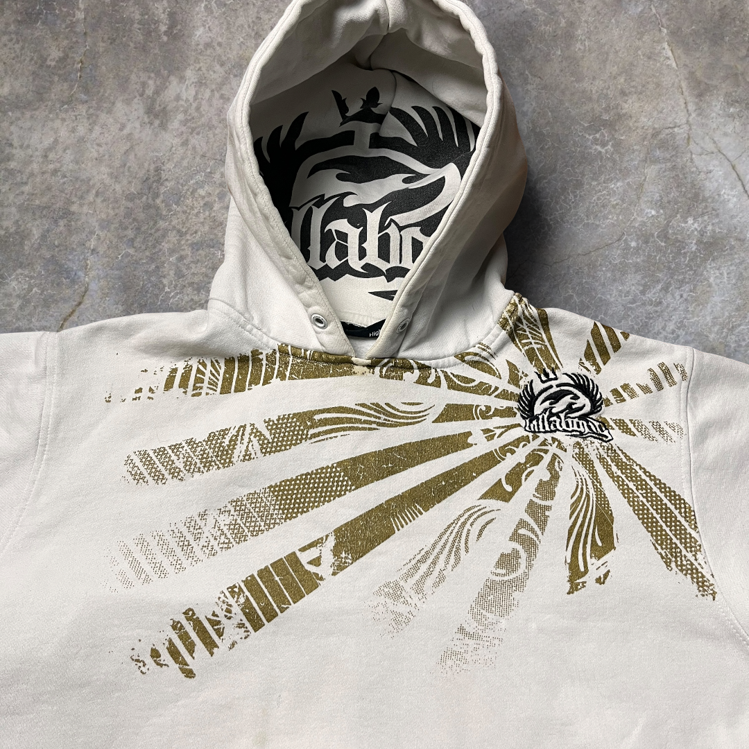 Billabong Vintage 2000's Y2K Heavy Cotton Skater Graphic Hoodie