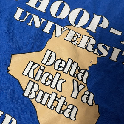 Whoop Ass University Heavy Cotton Graphic Funny T-Shirt