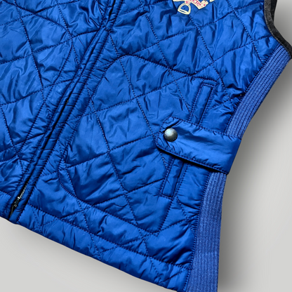 Polo Ralph Lauren Vintage 2010's Y2K Crest Quilted Vest (Дамско)