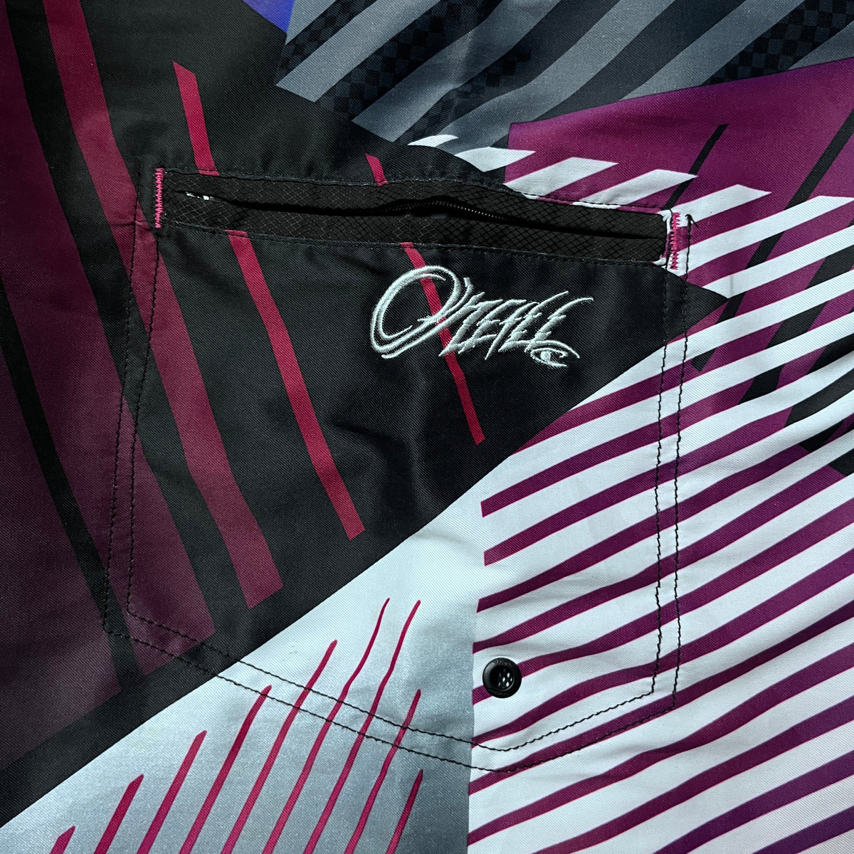 O'Neill Vintage 2000's Y2K Cyber-Surf Graphic Shorts