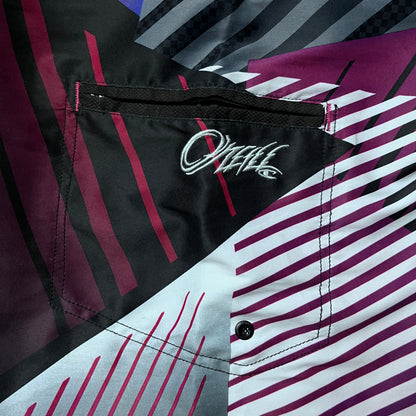 O'Neill Vintage 2000's Y2K Cyber-Surf Graphic Shorts