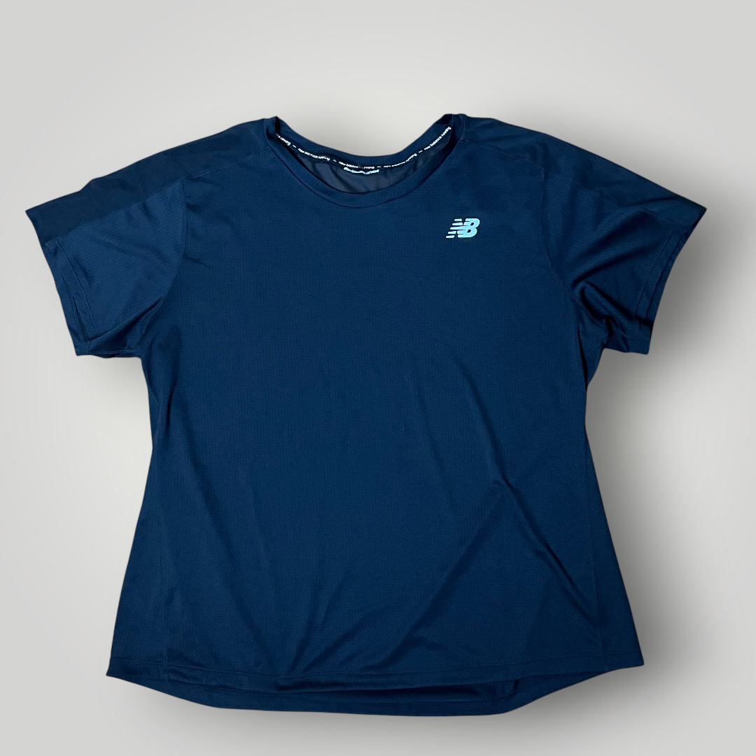 New Balance Reflective Sport Mesh T-Shirt (Дамско)
