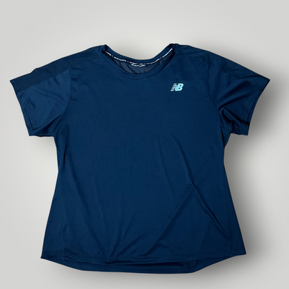 New Balance Reflective Sport Mesh T-Shirt (Дамско)