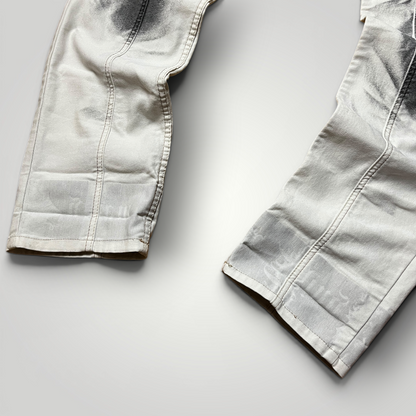 KINGZ Vintage 2010's Y2K Biker Stacked Fit Jeans
