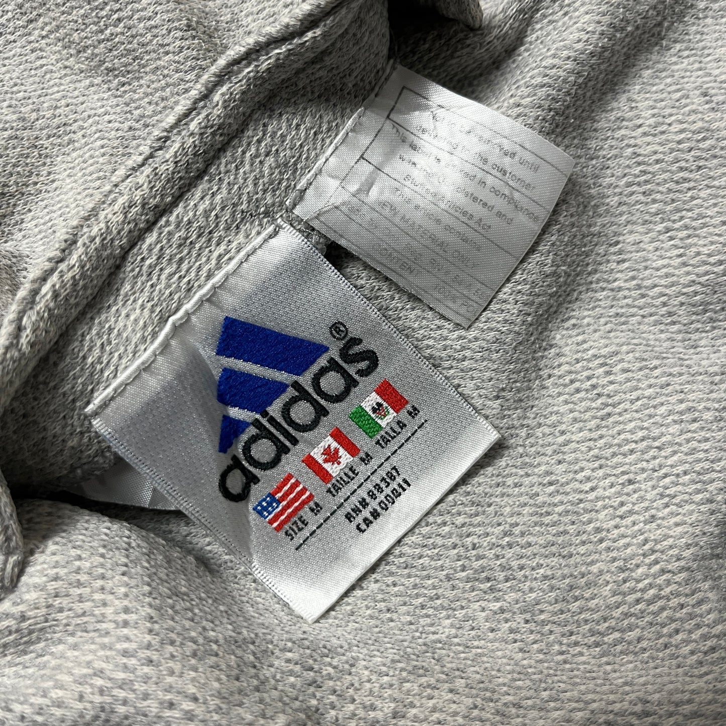 Adidas Vintage 90's Boxy Reversible Hoodie/Jacket