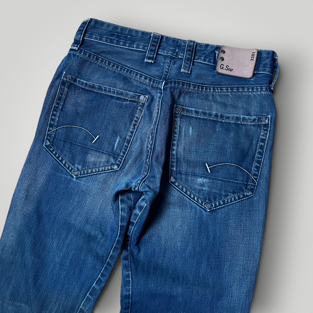 G-STAR RAW Y2K Vintage 2000's Straight Fit Hip-Hop Skater Jeans