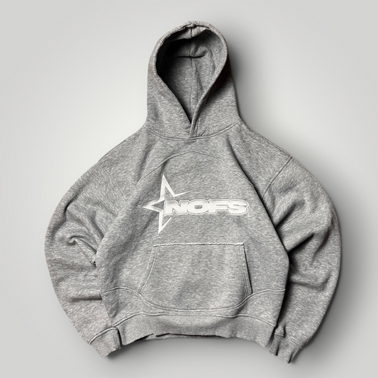 NOFS Y2K Heavy Cotton Embroidered Boxy Hoodie