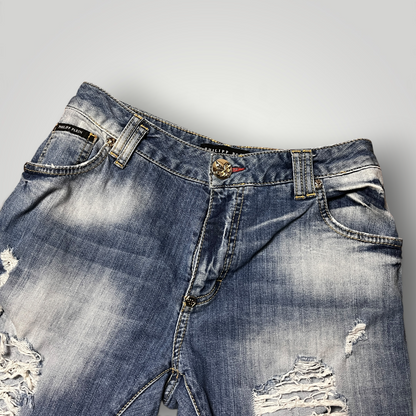 Philipp Plein Y2K 3/4 Jeans