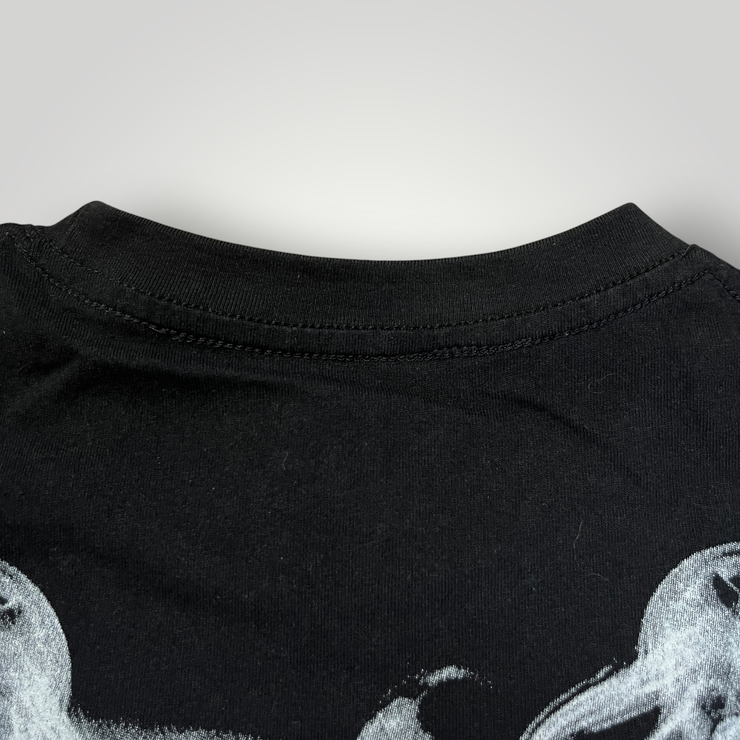 VLONE "Smoke Angel" Heavy Cotton USA MADE Y2K Graphic T-Shirt