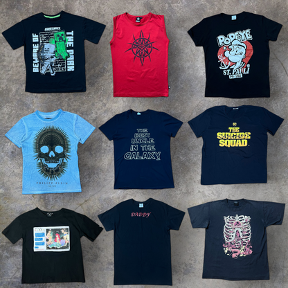 Graphic & Y2K Tees Bundle Mix (9 items)