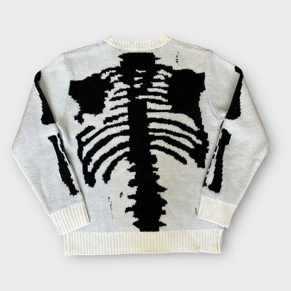Shein Y2K Graphic Skeleton Sweater