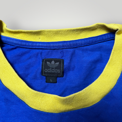Adidas Sweden 2006/2007 Vintage National Team Heavy Cotton Football Jersey T-Shirt